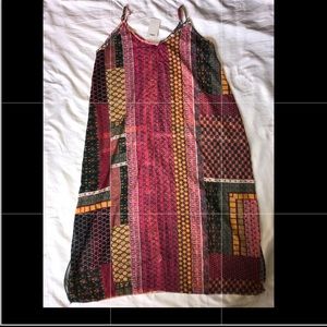 Highness Colorful Print Maxi Dress